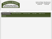 Tablet Screenshot of natellihomes.com